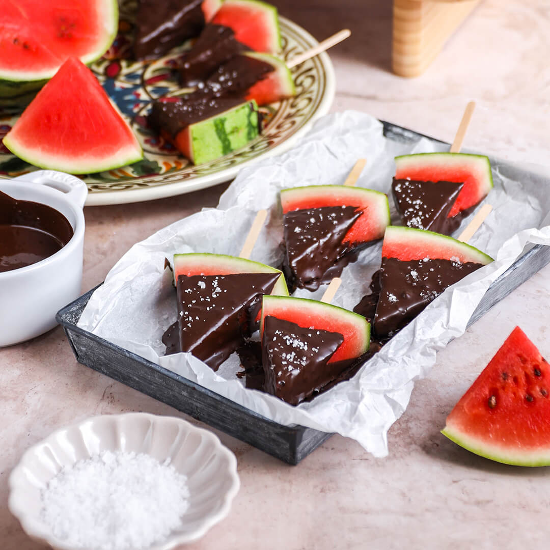 Delicious & Easy Watermelon Chocolate Dessert